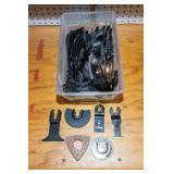 Large Lot of Oscillating Multi-Tool Blades – Assorted Types
