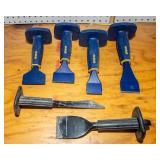 Assorted Concrete Chisels