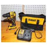 DeWalt DCD708 Cordless Drill Driver with Battery, Charger & Bag
