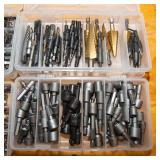 Assorted Drill Bits, Cone Bits & Driver Bits Collection