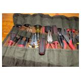 Tool Roll with Assorted Tools