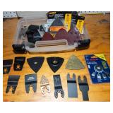 Chicago Electric Multifunction Power Tool with Assorted Blades