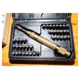 Metal Letter Stamp Set for Indenting