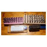 Metal Letter Stamp Set for Indenting