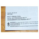 Milwaukee FORCE LOGIC Press Tool with M12 Battery & Charger