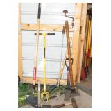 Assorted Yard Tools Collection