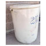 Antique Red Wing 25 Gallon Crock
