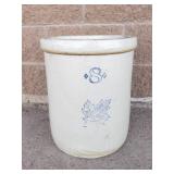 8 Gallon Western Stoneware Crock