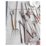Assorted Farm Tools Mixed Lot