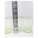 Uranium Glass Tumbler Set (Lot of 5)