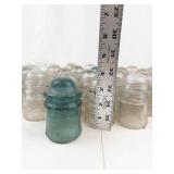 Vintage Glass Telegraph & Telephone Insulators (Lot of 25)