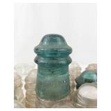 Vintage Glass Telegraph & Telephone Insulators (Lot of 25)