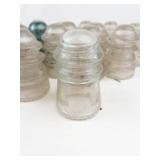 Vintage Glass Telegraph & Telephone Insulators (Lot of 25)