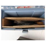 Vintage Tool Chest With Assorted Tools & Saw Blades