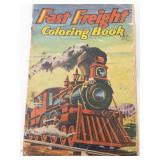 Railroad Souvenir Miniatures, Trays & Coloring Book Mixed Lot