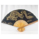Large Asian Folding Fans (Lot of 2)