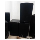 Panasonic, Energy & KLH Speaker Mixed Lot - Tested Working