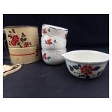 Halls Autumn Leaf Kitchenware Mixed Lot