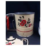 Halls Autumn Leaf Kitchenware Mixed Lot