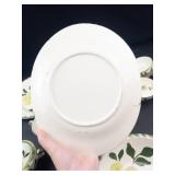 Vintage Blue Ridge Pottery Green Briar Dinnerware Set