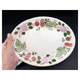 Vintage Blue Ridge Southern Pottery Relish Dish & Platter (Lot of 2)