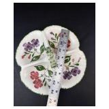 Vintage Blue Ridge Southern Pottery Relish Dish & Platter (Lot of 2)