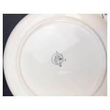 Vintage Blue Ridge Southern Potteries Strawberry Sundae Dishes (Lot of 8)