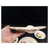 Blue Ridge Floral Dinnerware Mixed Set (20 Pieces)