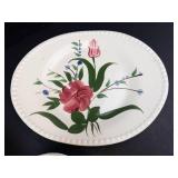 Hand-Painted Floral Porcelain Plates (Lot of 12)