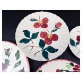 Blue Ridge Hand Painted Floral Plates (Lot of 8)