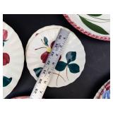 Blue Ridge Hand Painted Floral Plates (Lot of 8)