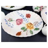 Blue Ridge Hand Painted Pottery Mixed Lot of 9
