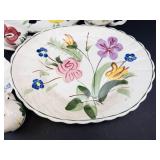 Blue Ridge Hand Painted Pottery Mixed Lot of 9