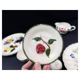 Blue Ridge Hand Painted Pottery Mixed Lot of 9