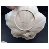 Vintage Blue Ridge Southern Potteries Leaf-Shaped Serving Dish Floral Chintz