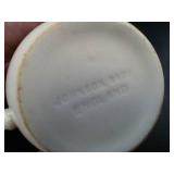 Haviland Limoges White Teacups & Saucers (Set of 4)