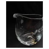 Clear Glass Pitcher