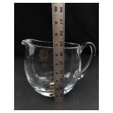 Clear Glass Pitcher