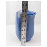Vintage Blue Hall China Pitcher