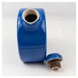 Vintage Universal Pottery Oxford Ware Blue Refrigerator Water Pitcher
