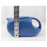 Vintage Westinghouse Hall China Blue Teapot With Lid