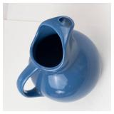 Hall 633 Blue Ceramic Pitcher