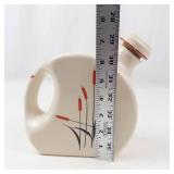 Vintage Universal Potteries Cattail Canteen Water Jug