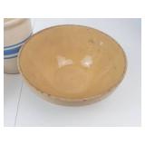 Vintage Stoneware Serving Bowl & Kitchenware Mixed Lot