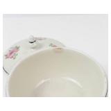 Halls Pottery Covered Bowl & Rectangle Dish (Lot of 2)
