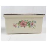Halls Pottery Covered Bowl & Rectangle Dish (Lot of 2)