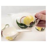 Blue Ridge Hand-Painted Teacups, Creamers & Serving Pieces Mixed Lot