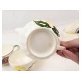 Blue Ridge Hand-Painted Teacups, Creamers & Serving Pieces Mixed Lot