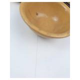 Antique Yellow Ware Bowls & Stoneware Bowl Mixed Lot