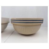 Vintage Stoneware Mixing Bowls (Lot of 2)